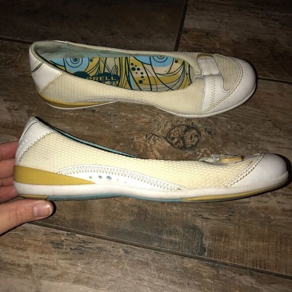 Merrell - Allegro White Ballet Flats (6) - Picture 2 of 6